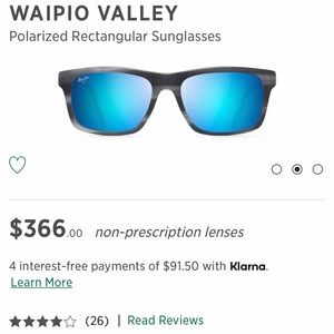Maui Jim Waipio Valley sunglasses!